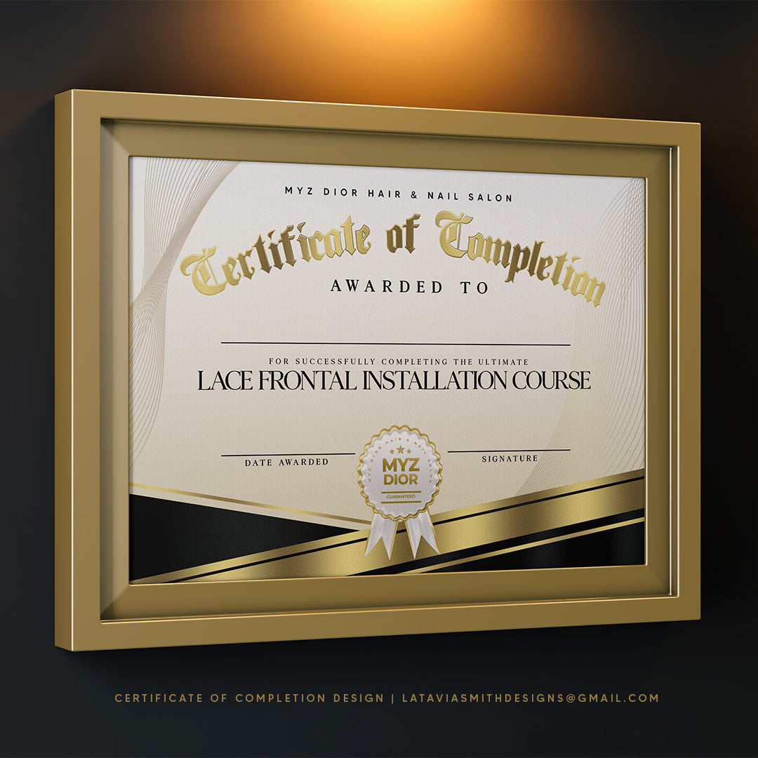 Certificate Design