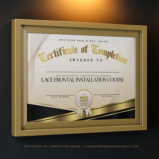 Certificate Design